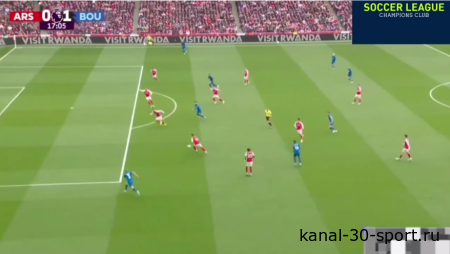 Обзор матча Английской Премьер-лиги Арсенал-борнмут